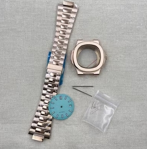 NH35 Case Rose Gold 42mm Pulsera de acero Set completo Montaje de reloj Dial Nau/Tilus Case - Product Image 6