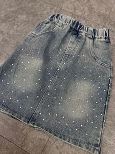 Conjuntos de Ropa de Lujo para Adolescentes, Ropa Exterior Infantil, Abrigo y Falda, Conjuntos de 2 Piezas, Chaqueta Vaquera + Faldas para Niñas - Product Image 6