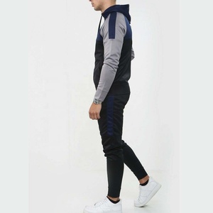 Conjunto Deportivo PIHA para Hombre, Ropa Deportiva de Invierno Personalizada, Sudadera y Pantalones Deportivos, Cálidos, de Poliéster/Algodón - Product Image 2