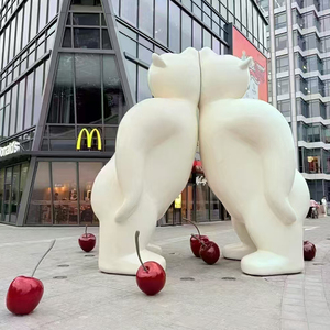 ประติมากรรมรูปหมีเหม่ยเฉินกลางแจ้งปรับแต่งได้ปรับแต่งได้ศิลปะใช้กลางแจ้งผนังภูมิทัศน์ภูมิทัศน์ภูมิทัศน์ภูมิทัศน์ของเด็กปีนเขา - Product Image 3