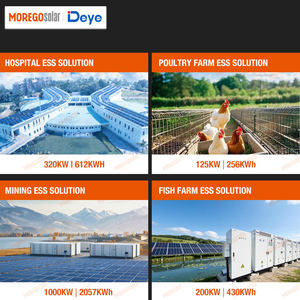 Système de stockage solaire complet Morego C&I 200 kW 300 kW 1 MW avec onduleur hybride DEYE, batterie lithium 50 kW 7,68 kWh - Product Image 6