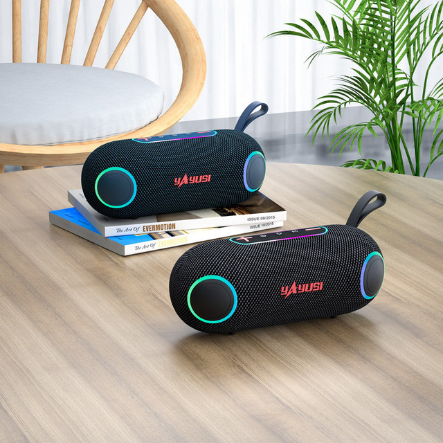 Powerful Handheld Speaker Stereo Surround Sound Wireless Audio Player for Daily Outdoor Activities