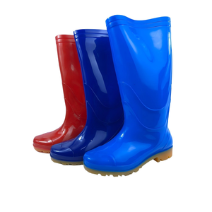 أحذية مطر عصرية مقاومة للماء من البي في سي للصيد والزراعة والعمل، أحذية مطاطية مضادة للمواد الكيميائية للرجال - Product Image 1