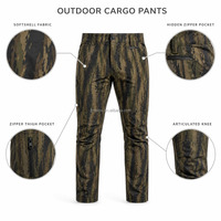 Pantalon de chasse tactique Bushcraft, pantalon cargo multi-poches, imperméable, séchage rapide, pour l'extérieur