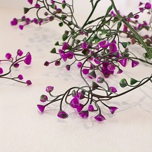 Planta Artificial de Glicinia de 180 cm de Largo, Plástico, para Colgar en la Pared Exterior, Decoración del Hogar, Accesorios para Bodas - Product Image 3
