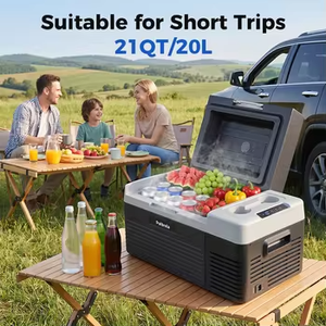 Tremendous Prices 20L Freezers 12V/24V Compressor APP Control Compressor <b>Cooler</b> Box Outdoor <b>Mini</b> Car Refrigerator - Product Image 3