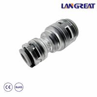 Connecteur droit pour micro-conduit, raccord à enfiler étanche IP68 7/3.5 10/6 12/8 14/10 16/12mm pour conduit de soufflage de fibre FTTH
