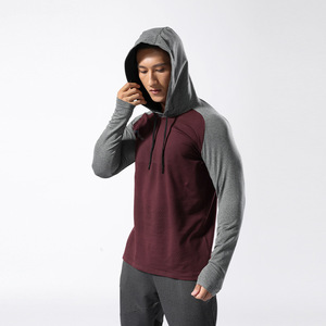 Sweat à capuche chaud et respirant pour <span class=keywords><strong>homme</strong></span>, séchage rapide, imprimé, pour le sport d'été, la course et le basketball - Product Image 2