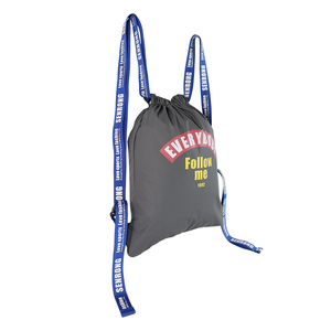 <b>Drawstring</b> <b>Backpack</b> Bags with Printing and Webbing Strap, <b>Drawstring</b> <b>Backpack</b> Bulk, Polyester <b>Drawstring</b> Bags for Sport Storage - Product Image 2