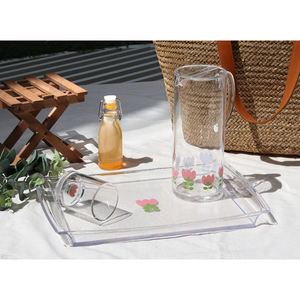 Modèle personnalisé de plateau de gobelet de pichet de vaisselle de tulipe disponible - Product Image 2