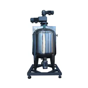 3000L SUS304/S.S.316L stainless steel double jacket mixing tank for liquid soap