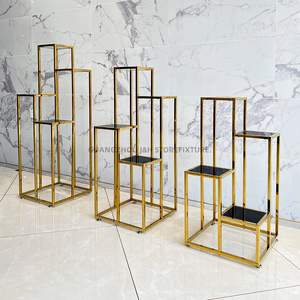 ชั้นวางกระถางต้นไม้สำหรับร้านค้าบูติก ชั้นวางต้นไม้ในร่ม ชั้นวางโชว์ต้นไม้สำหรับงานแต่งงาน ใช้สำหรับจัดเก็บ - Product Image 3