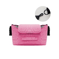 Poussette bébé haute capacité multi-usages animaux mignons avec sac en tissu sacs de biberon sacs à couches