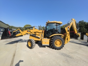 รถตักล้อยางมือสอง Caterpillar 420F สภาพดี นำเข้า รถตักล้อยางขับเคลื่อน 4 ล้อ CAT 420F รถขุดตักดิน Caterpillar สำหรับขาย - Product Image 6