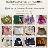 Sac d'emballage pour accessoires capillaires en velours de luxe avec logo personnalisé, impression sérigraphique, marquage à chaud, fermeture à bouton, design enveloppe cadeau
