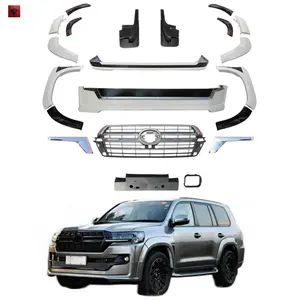 TKZCRST Factory 2021 LC200 Model eksterior Bumper bibir grille Upgrade Body kit Untuk Toyota 2016-On Land Cruiser 200