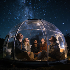 Tienda de Campaña Burbuja Transparente - Uso para Glamping y Observación de <span class=keywords><strong>Estrellas</strong></span>, <span class=keywords><strong>4</strong></span>-8 Personas, Fotogénica y Resistente a la Intemperie, Suministro de Fábrica, ISO9001 - Product Image 4