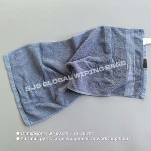 Trapos de Toalla de Algodón Reciclado de Alta Absorción para Superficies de Maquinaria Industrial y Talleres - Product Image 3