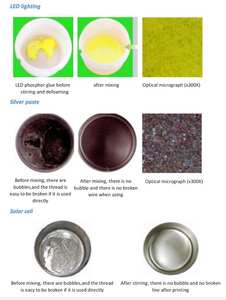 Misturador Centrífugo Planetário a Vácuo de Laboratório de 150ml-2000ml para Mistura de Pasta de Ouro e Materiais Poliméricos Desespumantes - Product Image 2