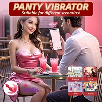 Jouets sexuels vibrants pour femmes, télécommande par application, vibrateurs portables, 10 modes de vibration, 360° °   Stimulateur clitoridien rotatif G-Spot