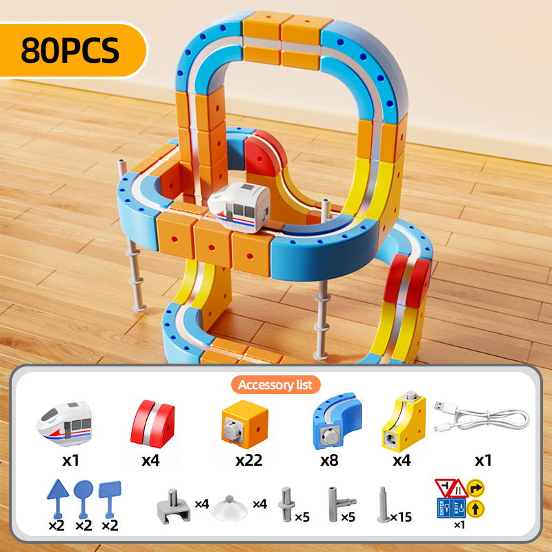 Coche de pista magnética (80PCS)