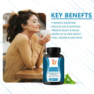 Factory Wholesale Probiotics Capsules with Whole Health Superblend Nutrimental Prebiotic Intelligence Triplex Feel <b>Lighter</b> - Product Image 1
