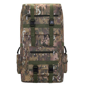 Sac à dos tactique camouflage personnalisé pour homme, grande capacité 120l, nouveau, pour le sport, la randonnée, les voyages, avec doublure en polyester - Product Image 3