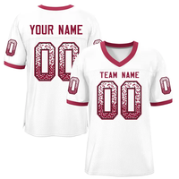 Jersey Sepak Bola Personalisasi untuk Hari Pertandingan, Pakaian Seragam Keluarga, Kaos Tim Kustom dengan Nama dan Nomor Pemain, Hadiah Ulang Tahun