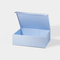 Benutzer definierte Luxus matt rosa Paket Faltpapier Box magnetische faltbare Geschenk box mit Magnet deckel