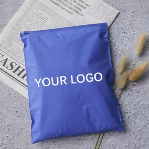 Sacchetto di imballaggio con chiusura a zip trasparente in plastica trasparente eva in pvc smerigliato con stampa personalizzata biodegradabile per vestiti