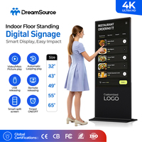Kiosco Interactivo Inteligente con Pantalla Táctil de 43, 49, 55 y 65 Pulgadas, Pantalla LCD Vertical para Publicidad, Tótem Digital de Pie