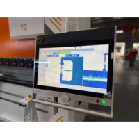 Presse plieuse CNC Delem DA66S à double servo-hydraulique pour tôles épaisses, équipement industriel de haute capacité