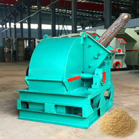 Broyeur de branches de bois diesel/électrique avec engrenage pour la fabrication de sciure et de copeaux de bois