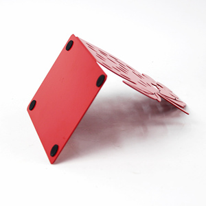 New Design Decorative Red Strawberry Iron Metal Bookends with Non-slip Pad for Kids Desk <b>School</b> Office Desk Decoration - Product Image 6