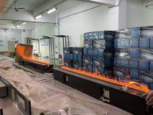 Moderno di lusso soggiorno mobili <span class=keywords><strong>eco</strong></span> <span class=keywords><strong>caminetti</strong></span> 3 lati elettrico lineare camino decorazione tv stand con design camino - Product Image 5