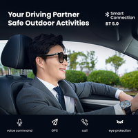 Lunettes de soleil bluetooth intelligentes polarisées uv400, produits tendance