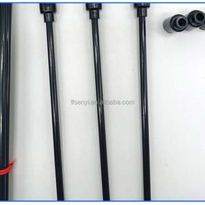 Colonne de <span class=keywords><strong>support</strong></span> de <span class=keywords><strong>plante</strong></span> en plastique noir de mode de diamètre de 5mm pour plantes grimpantes - Product Image 6