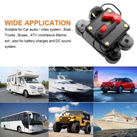 Portafusibles de Circuito en Línea para Audio de Coche, Impermeable, Tipo MCB, Corriente Nominal de 40A-300A