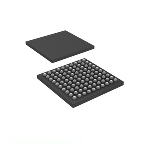 Composants de circuit électronique ATSAML22N18A-CFUT 100 UFBGA intégrés d'origine - Product Image 1