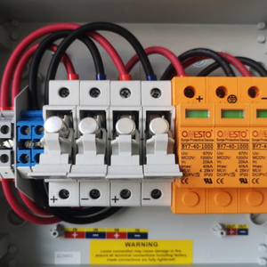 <span class=keywords><strong>Onesto</strong></span> PV Combiner <span class=keywords><strong>Box</strong></span> 2 <span class=keywords><strong>String</strong></span> DC 1000V IP65 Caja de conexiones eléctrica de montaje en pared para paneles solares - Product Image 4