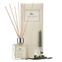 Conception de luxe de marque privée reed diffuseur avec des fleurs