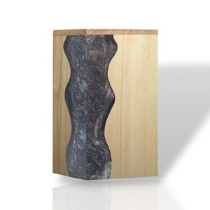 Urna Funeraria Personalizada OEM con Múltiples Tamaños Disponibles, Hecha de Madera y Resina Epoxi para Uso Funerario - Product Image 1
