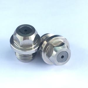 3/8 इंच धागा पूर्ण शंकु टंगस्टन कार्बाइड स्प्रे नोक ताड़ के तेल में तेल विभाजक के लिए निर्माता - Product Image 2