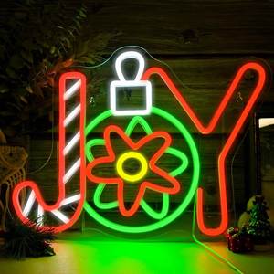 Merry Neon Sign Red Green Xmas <b>Led</b> <b>Lights</b> Usb <b>Light</b> up Signs for Bedroom Home <b>Bar</b> Christmas Party Teens Family Gifts - Product Image 3