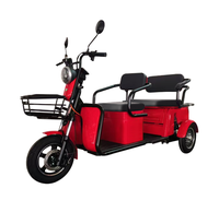 Tricycle électrique à trois roues à carrosserie ouverte EEC/COC/L2e-P, tricycle électrique pour passagers, scooter trike pour le marché européen