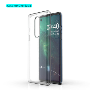 Anti-arañazos y choque transparente a prueba de golpes a prueba suave TPU caso de la cubierta para <span class=keywords><strong>OnePlus</strong></span> <span class=keywords><strong>8</strong></span> - Product Image 5