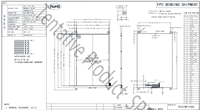 Module d'affichage LCD TFT portrait 10,1 pouces 800x1280 MIPI DSI 4 voies 40 broches JD9365DA-H3 1000 nits pour terminal de contrôle d'accès