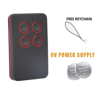 Télécommande universelle pour porte de garage Duplicateur face à face 433MHz pour porte de portail Télécommande de sécurité