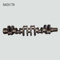 Vilebrequin 6162331402 pour moteur Komatsu 6D170