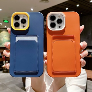 Wholesale Shockproof Soft Phone <strong>Case</strong> with Card Pack Protection Phone <strong>Case</strong> for iPhone 17 Pro Max Wallets <strong>Cellphone</strong> Funda Cover - Product Image 5